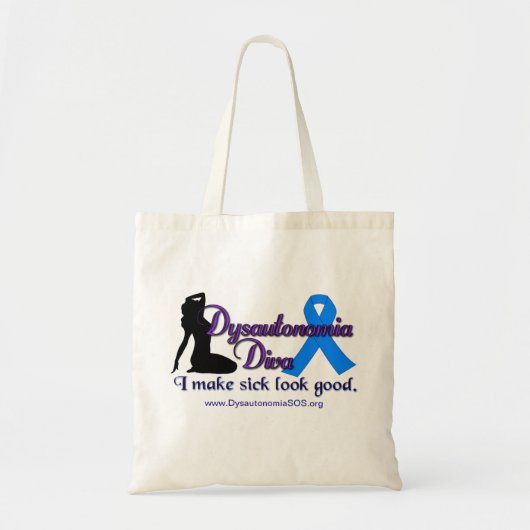 Dysautonomia Diva Bag Tote Bag (Voorkant)