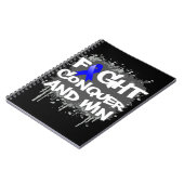 Dysautonomia Fight Conquer en Win Notitieboek (Linkerzijde)
