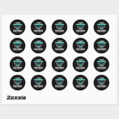 Dysautonomia Gift Autonomic Dysfunction Awareness Ronde Sticker (Vel)