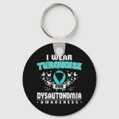 Dysautonomia Gift Autonomic Dysfunction Awareness Sleutelhanger (Voorkant)