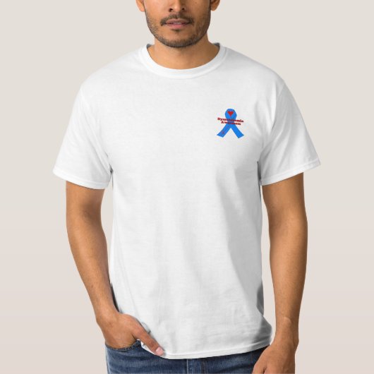 Dysautonomia SOS Awareness T-shirt (Voorkant)