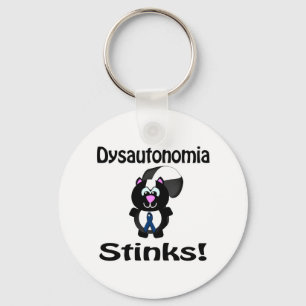 Dysautonomia Stinks Skunk Awareness Design Sleutelhanger