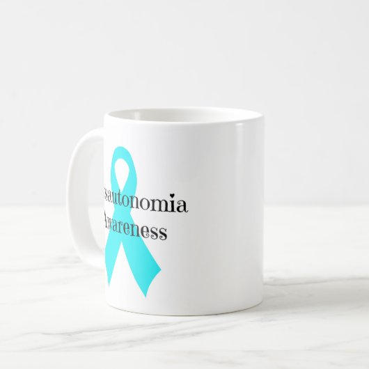 Dysautonomie Bewustmaking Koffiemok (Voorkant links)