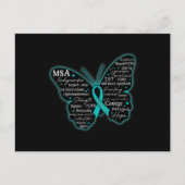 Dysautonomie Bewustmaking POTS HyperPOTS NCS Maand Briefkaart (Voorkant)