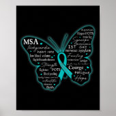 Dysautonomie Bewustmaking POTS HyperPOTS NCS Maand Poster (Voorkant)