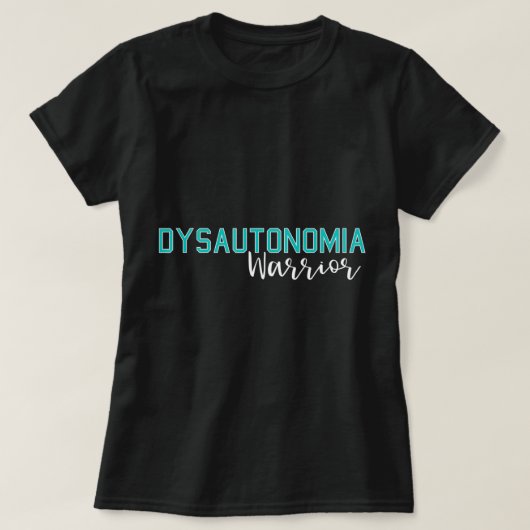 Dysautonomie Bewustmakingsmaand POTS HyperPOTS NCS T-shirt (Design voorkant)