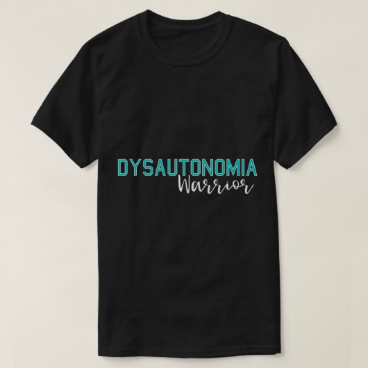 Dysautonomie Bewustmakingsmaand POTS HyperPOTS NCS T-shirt (Design voorkant)