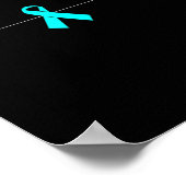 Dysautonomie Heartbeat Pulse EKG NCS Sterke POTS Poster (Hoek)