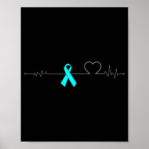 Dysautonomie Heartbeat Pulse EKG NCS Sterke POTS Poster