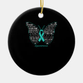 Dysautonomie | Hyperpots ANS MSA Tachycardie POTS Keramisch Ornament (Voorkant)
