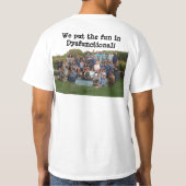 Dysfunctioneel normaal t-shirt (Achterkant)