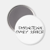 Dysfunctionele familie magneet (Voorkant / Achterkant)