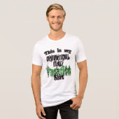 Dysfunctionele familievakking Tri-Blend shirt (Voorkant volledig)