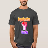 dyslectici ontwarren t-shirt (Voorkant)