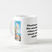 Dyslectisch voordeel - camper met ballonnen koffiemok (Voorkant links)