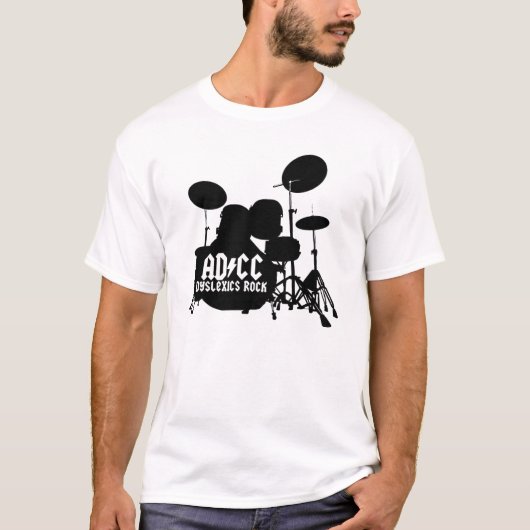 Dyslectische humor t-shirt (Voorkant)