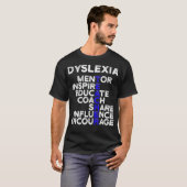 Dysleie Therapist Docent Onderwijs Dyslee Therapy2 T-shirt (Voorkant volledig)