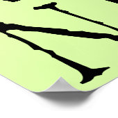 Dyslexen hebben meer Nuf Fun Funny Poster Sign (Hoek)