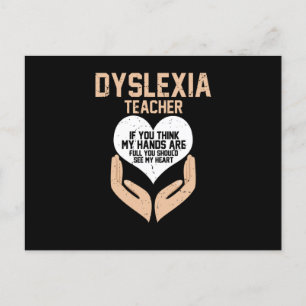 Dyslexia Awareness month, october Briefkaart