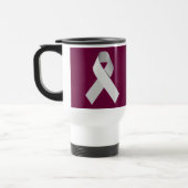 Dyslexia Awareness Silver Ribbon - mok (Links)