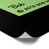 "Dyslexic Farmers Market" Poster (Hoek)