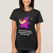 Dyslexic wizard t-shirt (Voorkant)