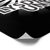 Dyslexics verenigen! poster (Hoek)