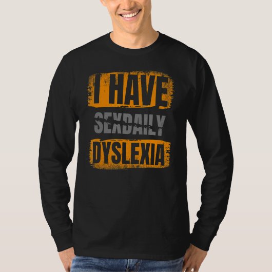 Dyslexie Awareness Reading Disselxi T-shirt (Voorkant)