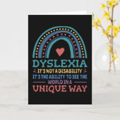 Dyslexie Bewustheid Dyslexie Kaart (Gele Bloem)