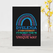 Dyslexie Bewustheid Dyslexie Kaart (Gele Bloem)