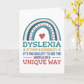 Dyslexie Bewustheid Dyslexie Kaart (Gele Bloem)