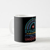 Dyslexie Bewustheid Dyslexie Koffiemok (Voorkant links)