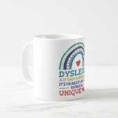 Dyslexie Bewustheid Dyslexie Koffiemok (Voorkant links)