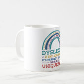 Dyslexie Bewustheid Dyslexie Koffiemok (Voorkant links)