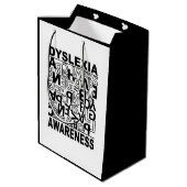 Dyslexie Bewustheid Dyslexie Leerlingen Studenten Medium Cadeauzakje (Achterkant Gekanteld)