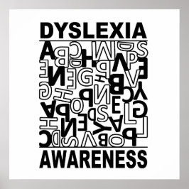 Dyslexie Bewustheid Dyslexie Leerlingen Studenten Poster