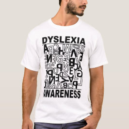 Dyslexie Bewustheid Dyslexie Leerlingen Studenten T-shirt