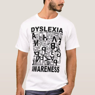 Dyslexie Bewustheid Dyslexie Leerlingen Studenten T-shirt