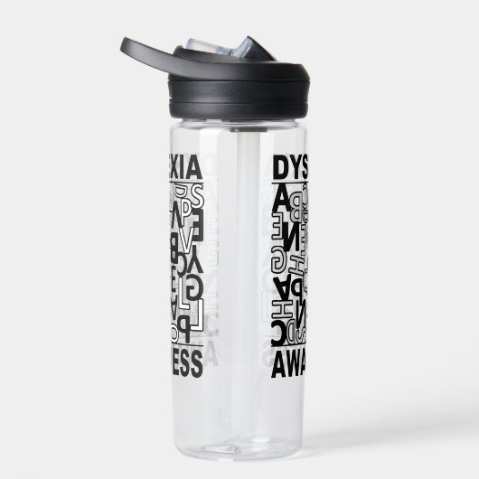 Dyslexie Bewustheid Dyslexie Leerlingen Studenten Waterfles (Rechts)