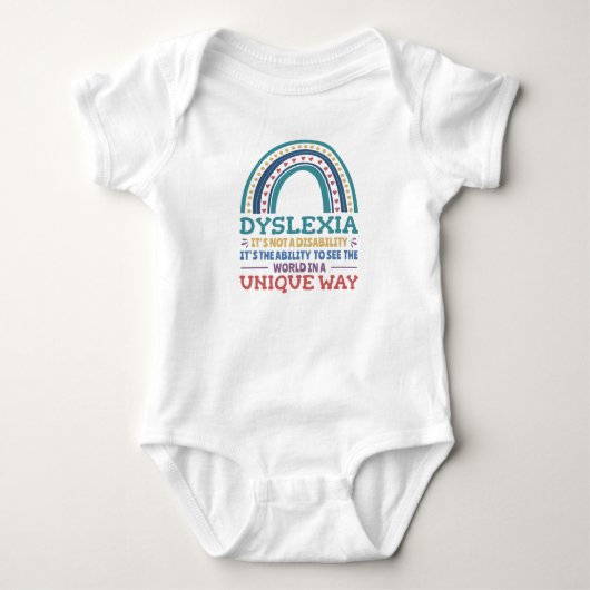 Dyslexie Bewustheid Dyslexie Romper (Voorkant)