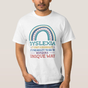Dyslexie Bewustheid Dyslexie T-shirt