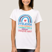 Dyslexie Bewustheid Dyslexie T-shirt (Voorkant)
