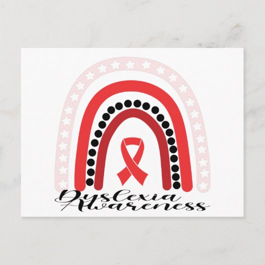 Dyslexie Bewustmaaltijd Briefkaart (Voorkant)