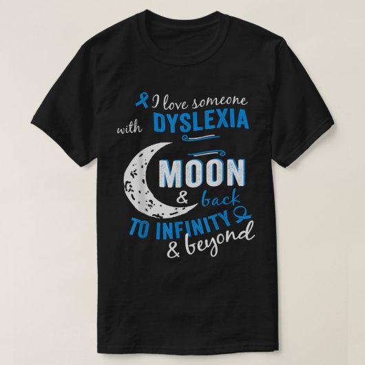 Dyslexie BewustmakingsShirt T-shirt (Design voorkant)