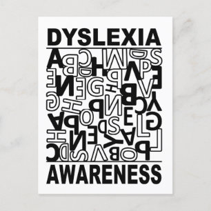 Dyslexie Bewustzijn Dyslexie Docenten Studenten  Briefkaart