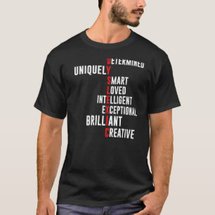 Dyslexie-definitie, bepaald uniek slimme Lov T-shirt