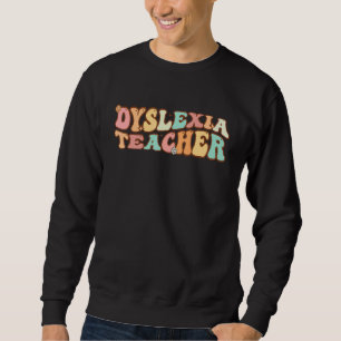 Dyslexie Docent Retro Vintage Dyslexie Therapeut Trui