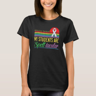 Dyslexie Docenten Bewustzijn Dyslectische Lezen Th T-shirt