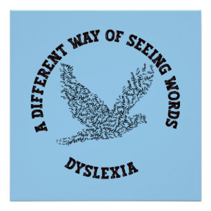 DYSLEXIE - EEN ANDERE MANIER OM WOORDEN TE ZIEN PERFECT POSTER