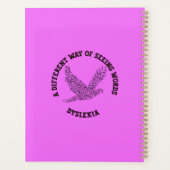 DYSLEXIE - EEN ANDERE MANIER OM WOORDEN TE ZIEN PLANNER (Achterkant)